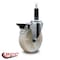 Service Caster 5'' Nylon Swivel 1'' Expanding Stem Caster with Brake SCC-EX20S514-NYS-PLB-1 - alternate 2